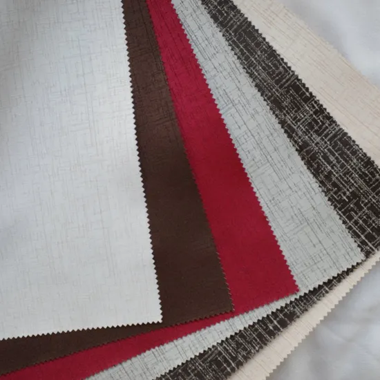 Tecido para cortinas domésticas estilo jacquard rústico