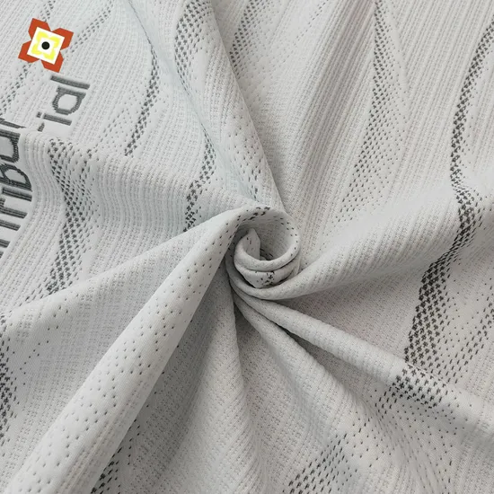 Tecido Jacquard Branco Personalizado para Têxteis de Casa